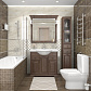 Роял Плитка настенная коричневый мозаика 60054 20х60_7