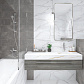 Ария Ботаника Декор-2 белый 20х50_18