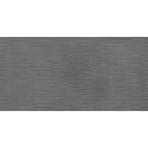 Бетоника Графит ДЕКО ПРО Керамогранит графитовый 60х120 матовый структурный R11/A Бархат КР